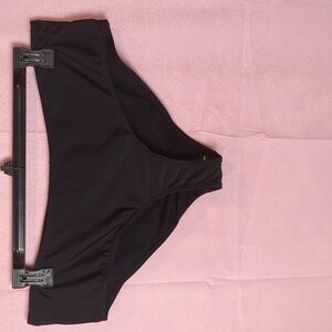 Nasty Gal Brave Soul Plus Size Bikini Bottoms in Black size UK 20